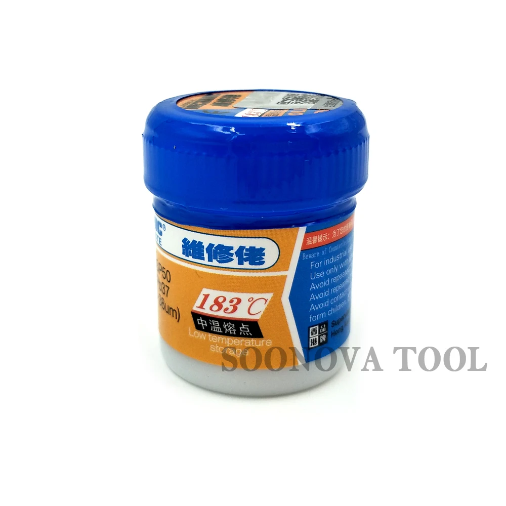 MECHANIC XG-50 Liquid Solder Paste 42g SN63/Pb37 Leaded SMD BGA