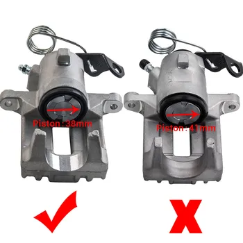 

FOR VW GOLF MK4 1998-2006 REAR RIGHT DRIVERS O/S BRAKE CALIPER 1J0615424 F H