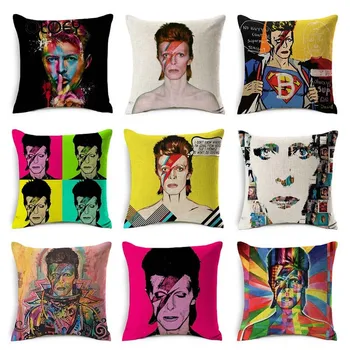 

European and American Rock Hit Color Linen Cushion Cover Home Bedroom Hotel Decoration Cushion Cover Soft and Comfortable .