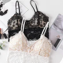 Женский Регулируемый плечевой ремень, анти-светильник для движения, обернутый нагрудный жилет, дышащий кружевной красивый топ-труба