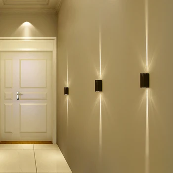 

Aluminum LED Wall Lamp Sconces Light Up Down Aluminum Outdoor Waterproof For Patio Porch Garden Down Wall Lamps Sconces