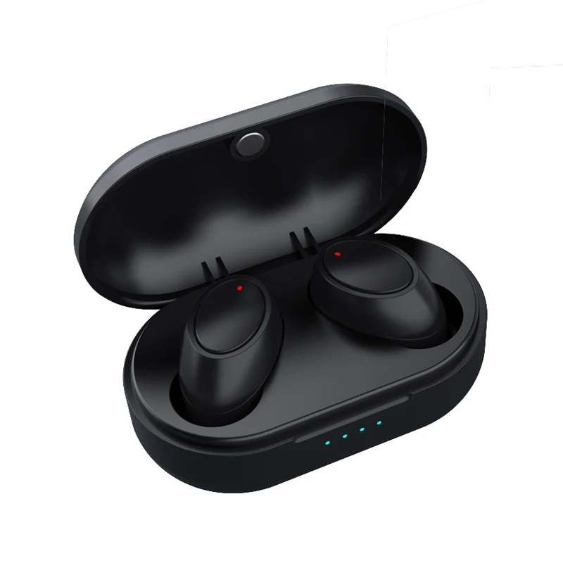 Bluetooth наушники 3D TWS беспроводная гарнитура водонепроницаемые bluetooth-наушники громкой связи Наушники спортивные наушники игровая гарнитура телефон - Цвет: Черный