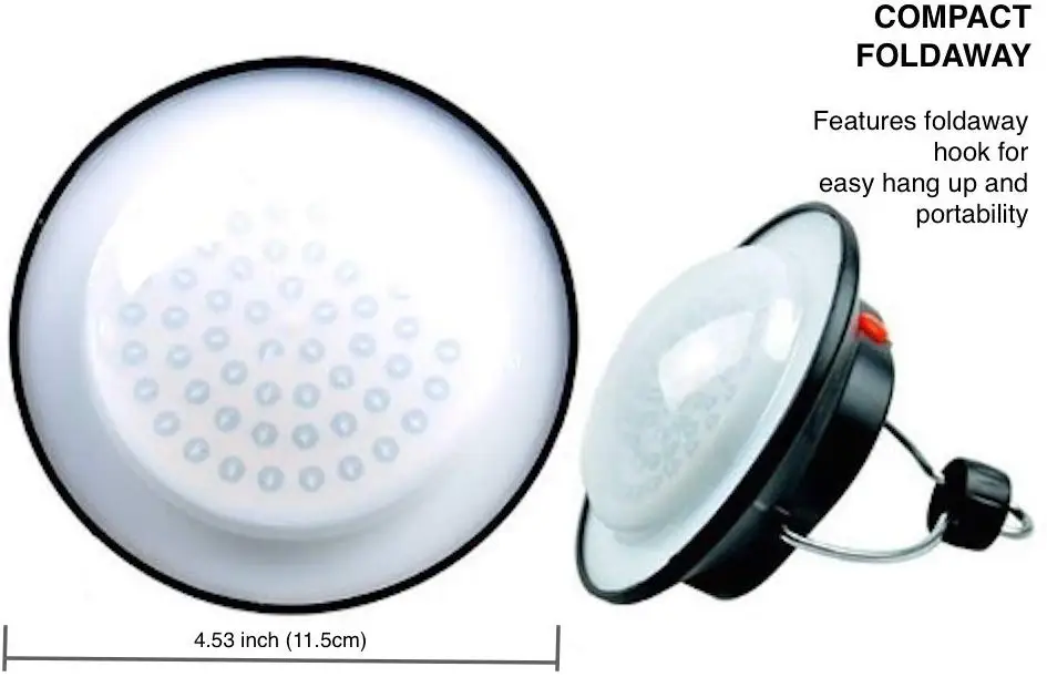 1 pair Ultra Bright Portable LED Tent Light- The 60 LED Camping Lantern Camping Camper Car Accessories