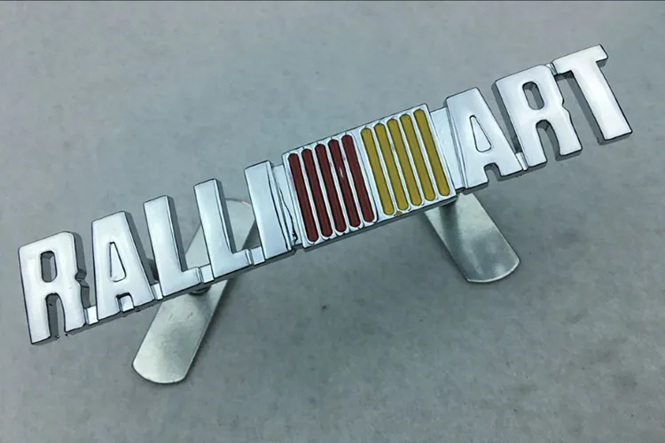 Применимые крутые наклейки для автомобиля, художественная решетка Ralliart, автомобильные модифицированные наклейки для автомобилей Mitsubishi, автомобильные Логотипы