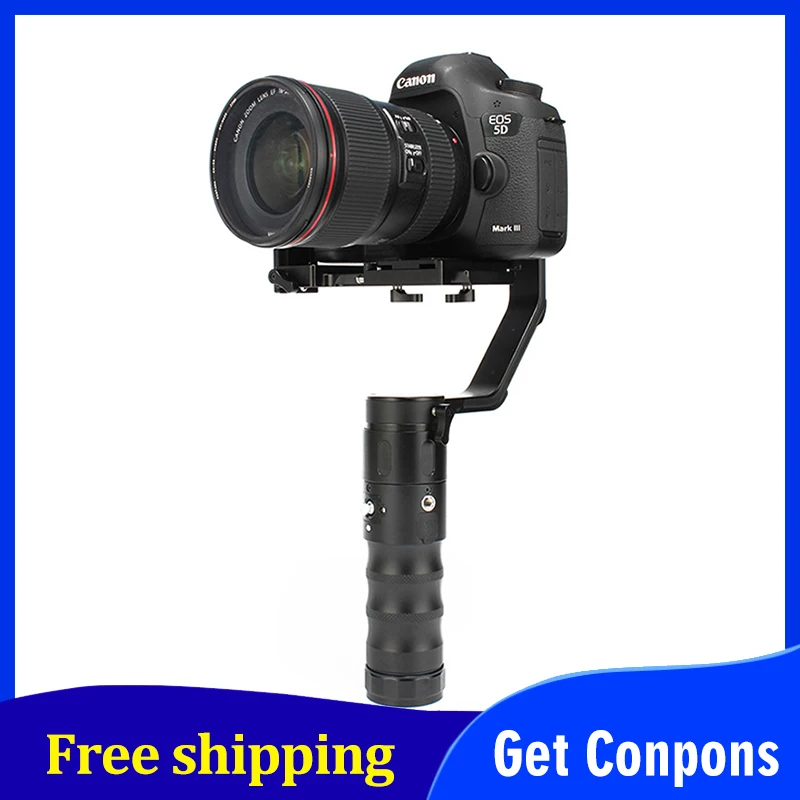 Beholder EC1 3 осевой Ручной 360 градусов Камера с шарнирным замком для A7S Canon 6D/5D/7D & DSLR s VS
