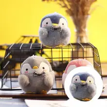 Poupée en peluche, accessoire de mode amusant, pingouin, ornement suspendu