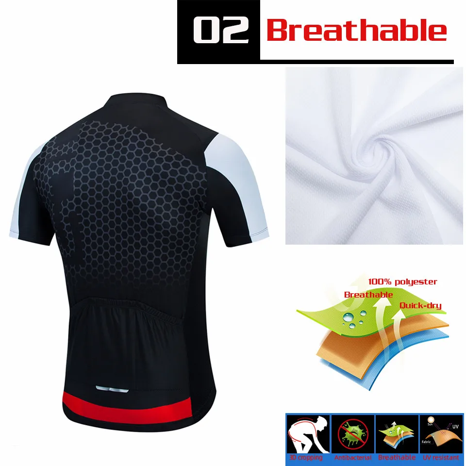 2021 Pro Cycling Jersey Set Summer Cycling Wear Mountain Bike Clothes Bicycle Clothing MTB Bike Cycling Clothing Cycling Suit