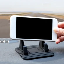 

Mobile Phone Holder Non-slip Car Phone Dashboard Mount Rubber Mat Holder Pad Phone Stand Bracket for Iphone Huawei Xiaomi