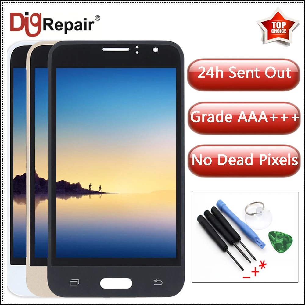 

J120F LCD For Samsung Galaxy J1 2016 Display J120 J120F J120M J120H LCD Digitizer Touch Screen Assembly For Samsung J1 2016 LCD