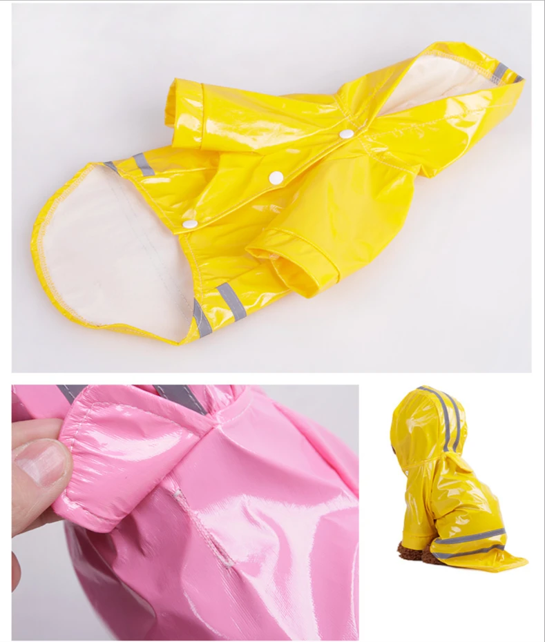 Dog Raincoats Waterproof with Hood For Small Dog