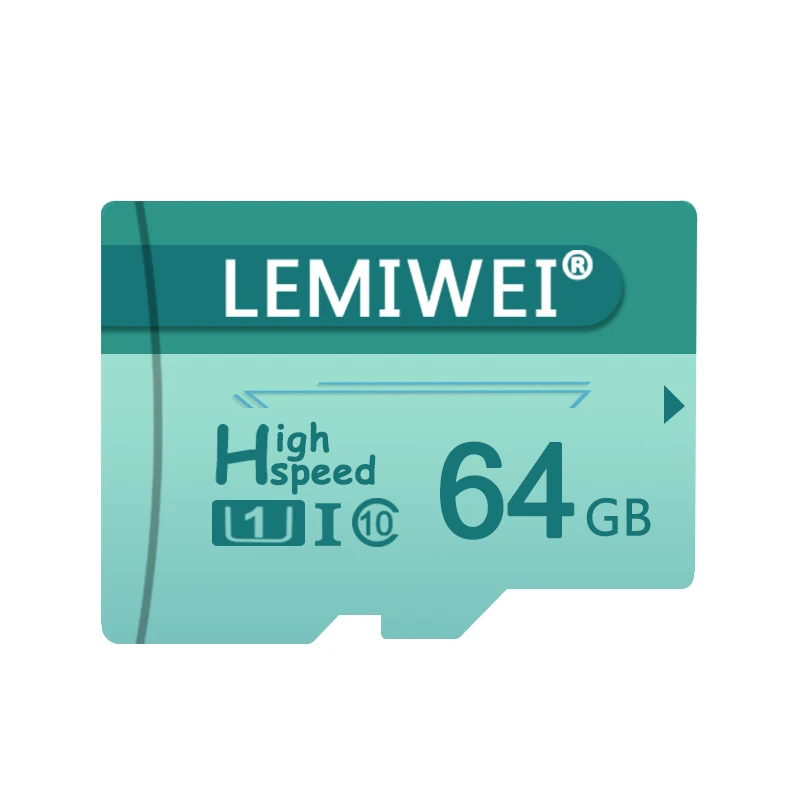 64GB LEMIWEI Micro SD карта класса 10 8 ГБ 16 ГБ 32 ГБ высокая скорость 64 Гб Стандартная карта памяти TF флэш-карта для телефона Pad камера - Емкость: 64GB
