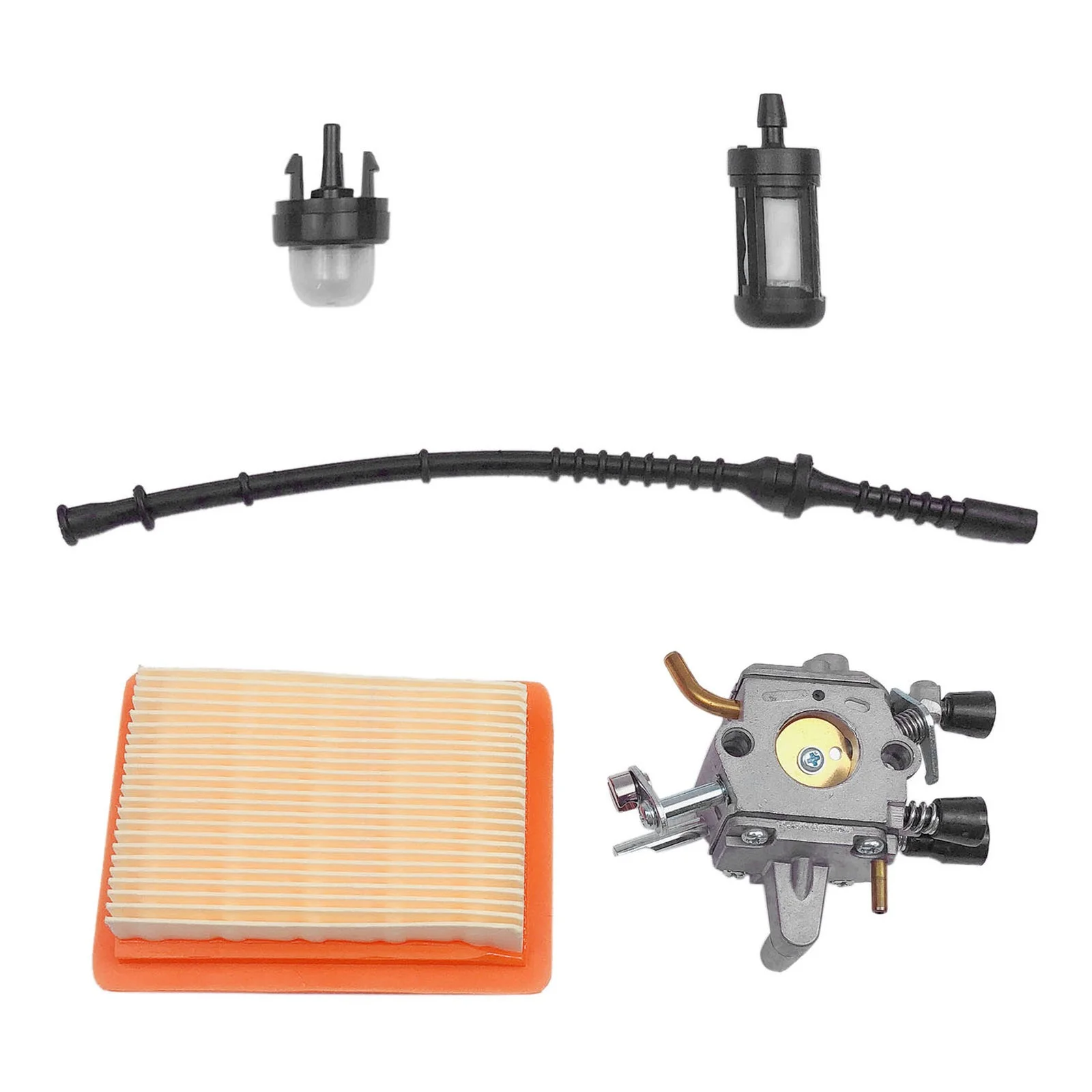Carburetor Carb Air Fuel Filter Primer Bulb Line Kit Replaces 4128 120 0602 Fit for Stihl FS400 FS450 FS480 String Trimmer | Инструменты