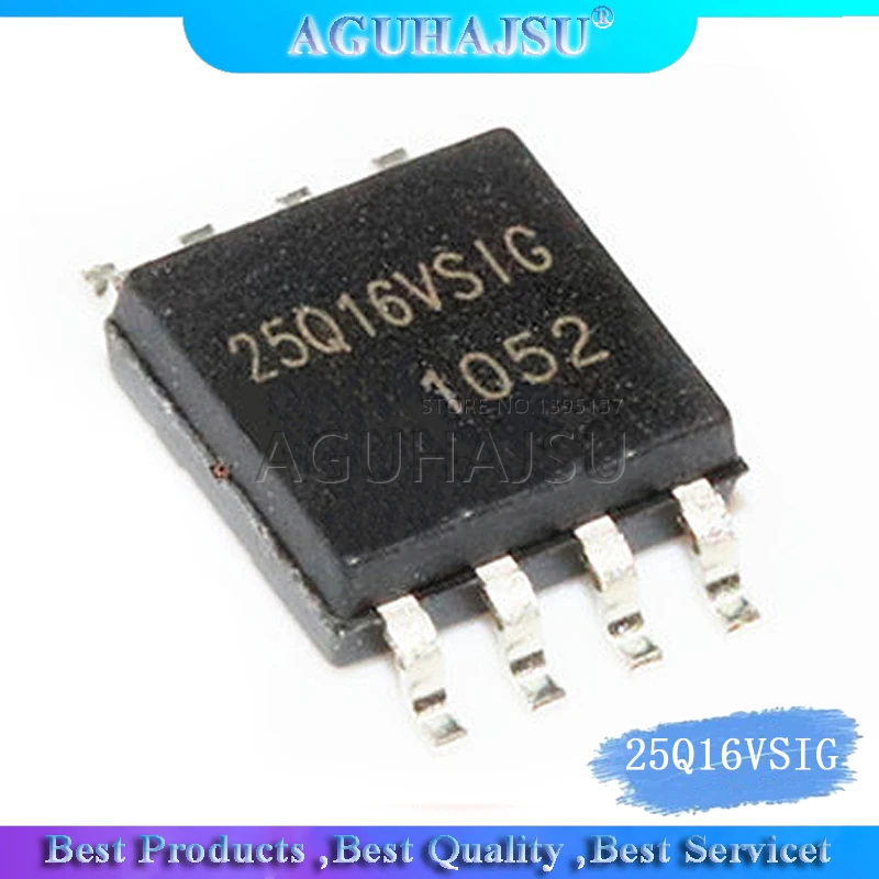 5-piezas-25Q16-25Q16VSIG-25Q16BVSIG-SOP-8-16Mbit-Serial-Flash-Dual-y ...