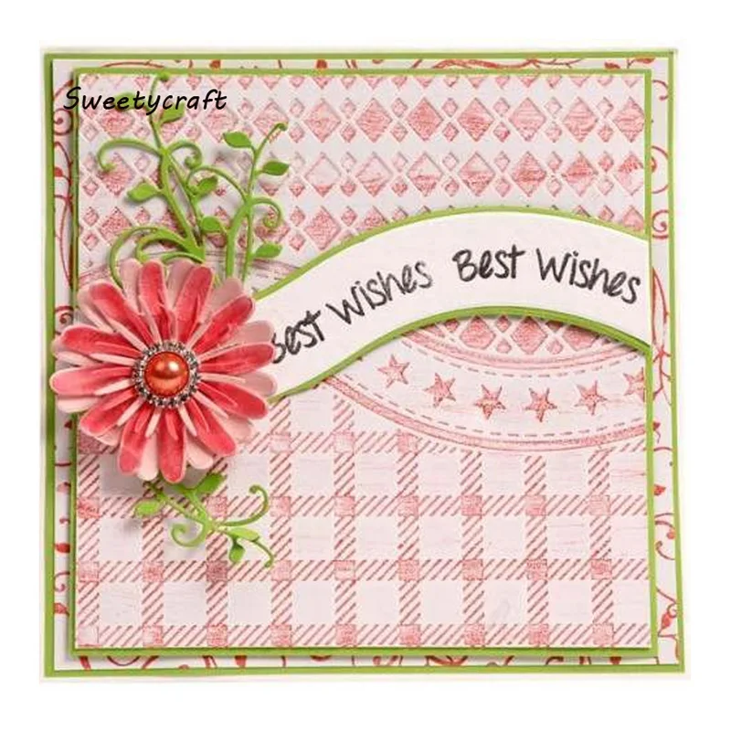 Star Lattice Embossing Folders 01