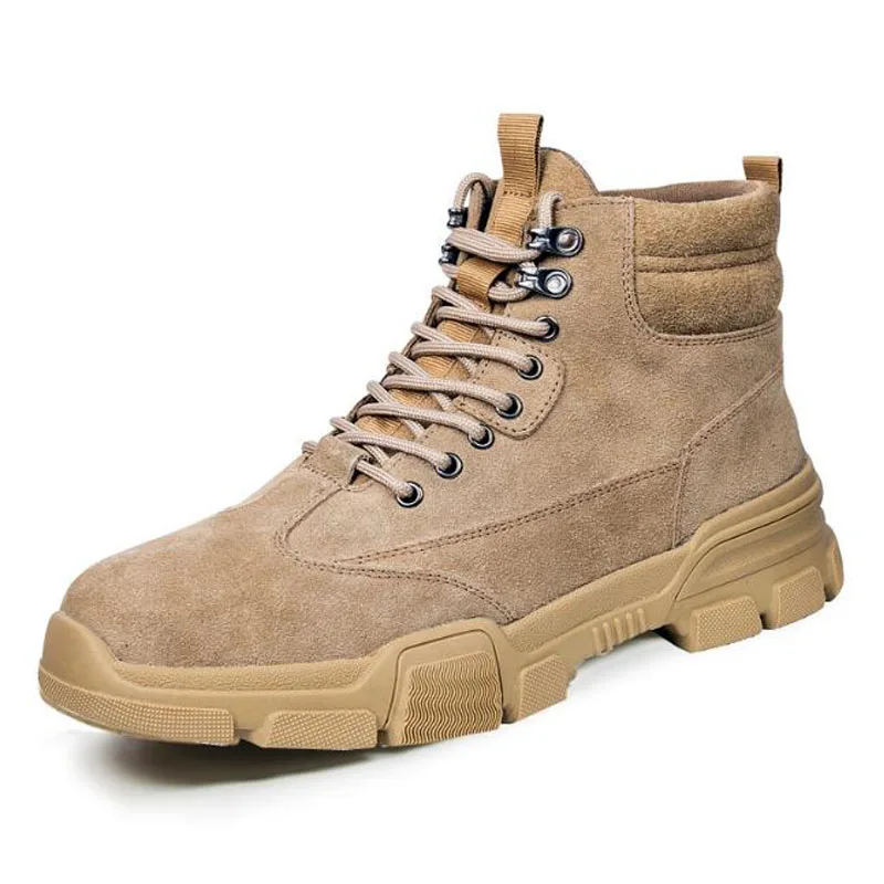 casual construction boots