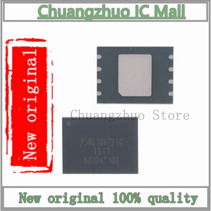 Chip IC SMD W25N01GVZEIG WSON-8, W25N01GVZE, WSON8, W25N01G, W25N01, 25N01GVZEIG, 1 unids/lote