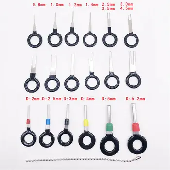 

29Pcs Car Wire Terminal Removal Tool Wiring Connector Pin Extractor Puller Tools High Quality Stainless Steel Wire Tool