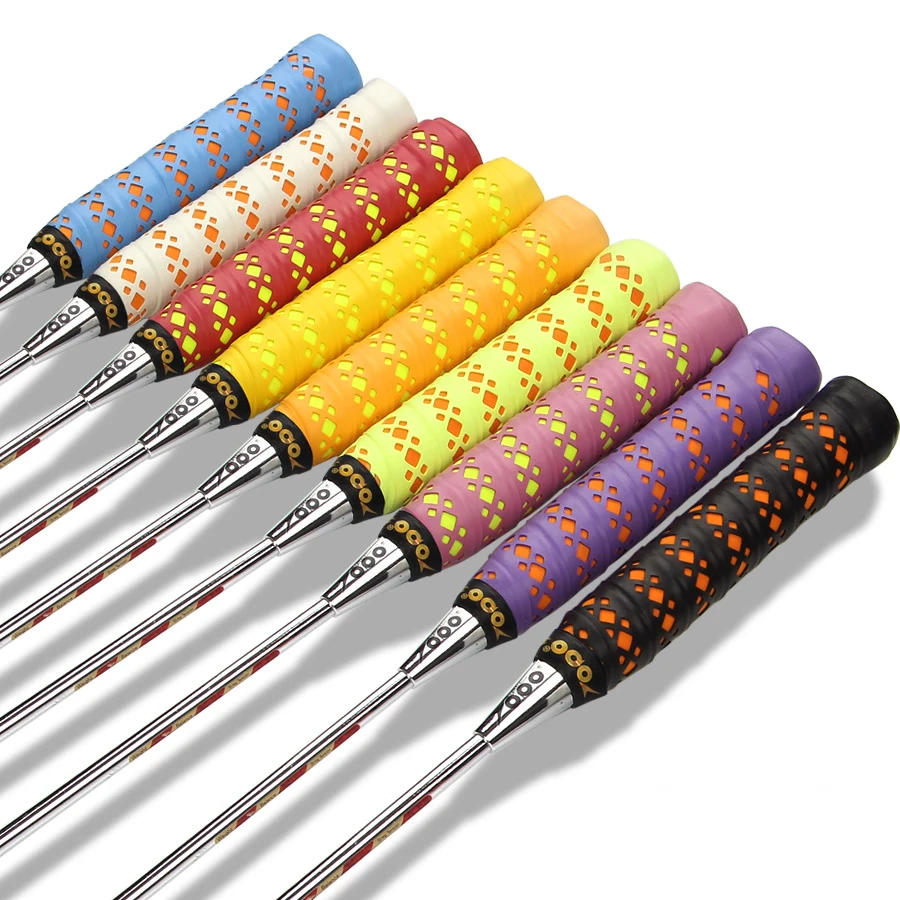 5PCS Thick PU Tennis Grips Hollow EVA Grip Badminton Racket Overgrip