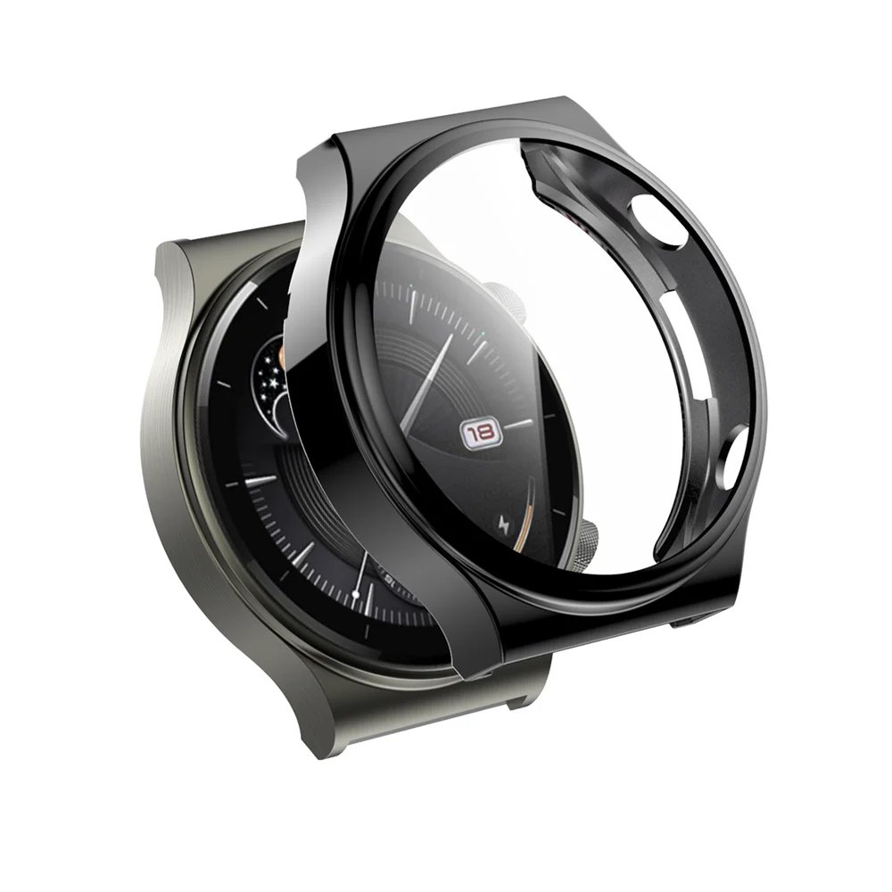Premium 360° Protective Case Cover for Smartwatch - TPU Screen Shield and Frame