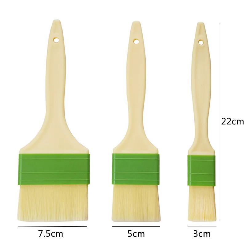 Baking Brush BBQ Oil Brush Plastic Barbecue Bread Bristle Cooking Utensils Camping Gadgets Cake Tools Household