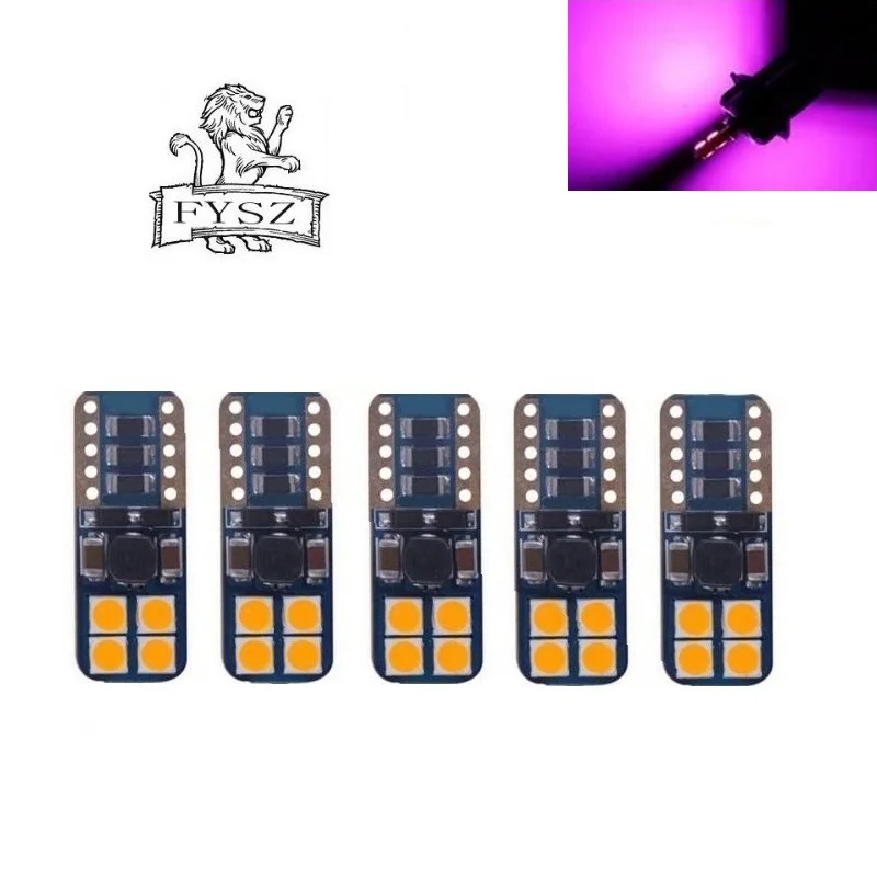10 X led T10 12V W5W 4W 3030 автомобильная лампа супер яркая от фиолетовых излучающих диодов