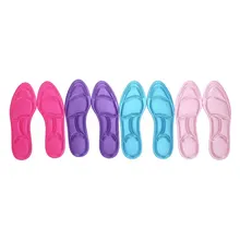 1 пара 4D Стельки ортопедические стельки для ухода за ногами массажные стельки для мужчин и женщин ортопедические стельки супинатор