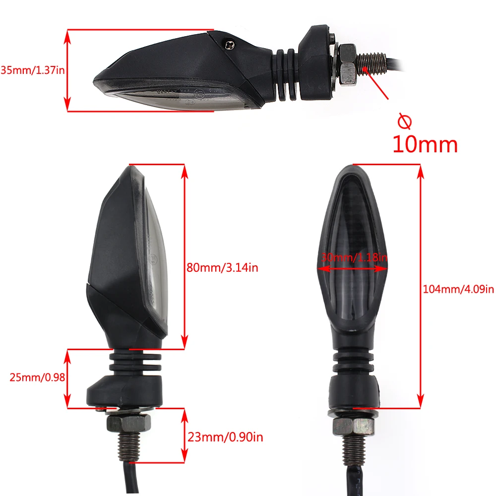 Передний/задний светодиодный индикатор поворота для мотоцикла, мигающий светильник для KTM 125 DUKE 200 DUKE 250 DUKE 690 DUKE/R 690 SMC/SMC-R