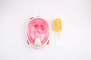 

Children's snorkeling mask full dry Sambo myopia full face respirator equipped with swimming mask tool