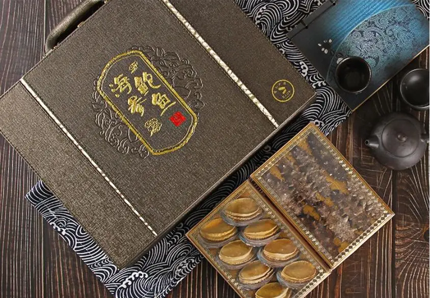 

Sea cucumber and abalone combination, dry goods gift box, seafood specialties