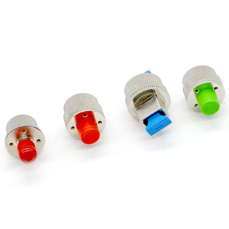 6 шт. Новый волоконно-оптический соединитель Адаптер ST SC FC муфта фланец