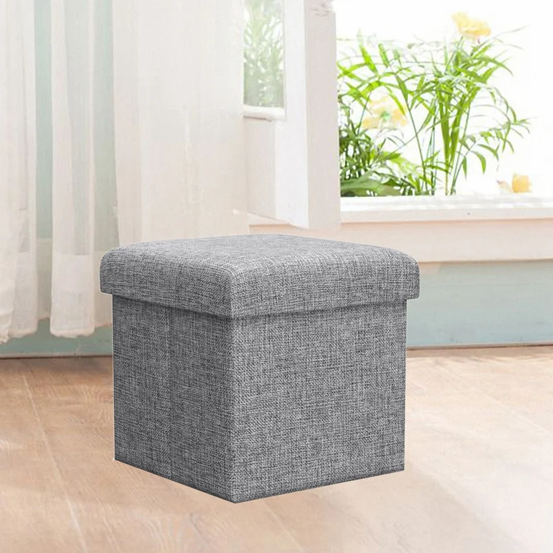 Multifunction Fodable Storage Box Linens Cube Ottoman Seat Stool Box Footrest Linens Furniture Bench Shoes Rack Multifunction Fodable Storage Box Linens Cube Ottoman Seat Stool Box Footrest Linens Furniture Bench Shoes Rack