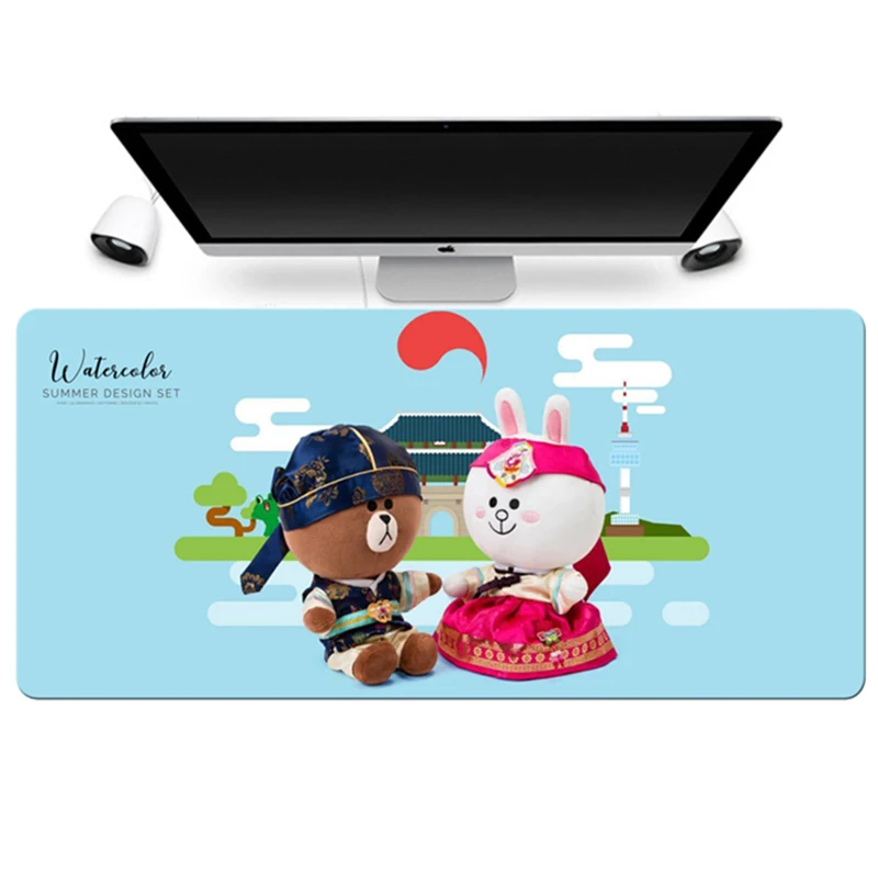  900*400mm Large Size Gaming Mouse Pad Anti-slip Natural Rubber Computer Gamer Mousepad Desk Mat Loc