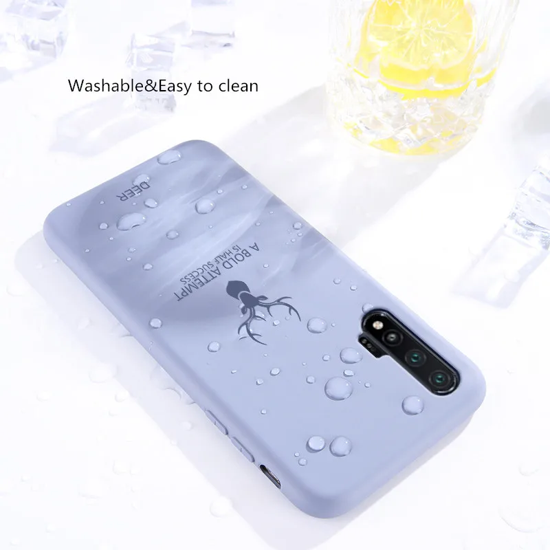 Чехол для Huawei nova 6 huwei nova6 se 5G ударопрочный чехол задней панели из мягкого силикона