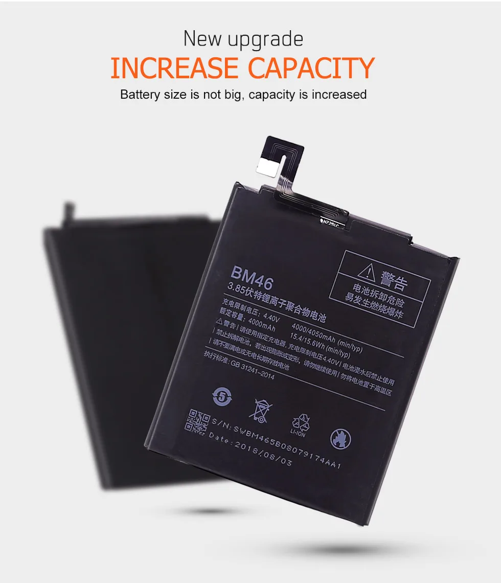 Производитель Nephy BM22 BM35 BM36 BM45 BM46 батарея для Xiaomi mi 5 4C 5s mi 5 mi 4C mi 5s Red mi Note 2 3 Pro замена телефона бесплатный инструмент