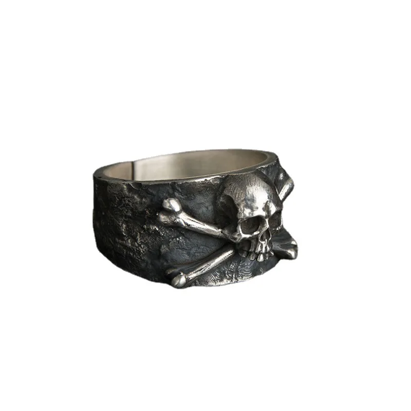 Retro Personality Gothic Pirate Skull Rings For Men Women Hip Hop Rock Party Biker For Ring Set