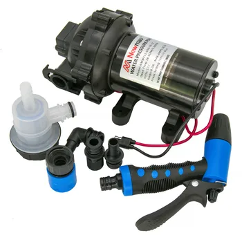 

Boat Washdown Pump Kit RV Marine Portable Washdown Kit 12V 3GPM 70PSI