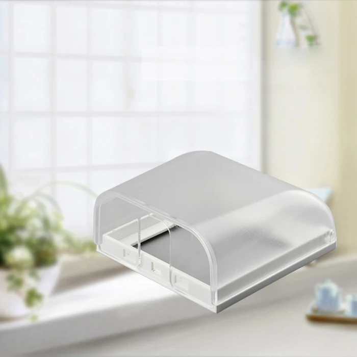 Универсальный 86 розетка настенного типа Водонепроницаемый коробка пластина панель защитный чехол для переключателя дома MDJ998