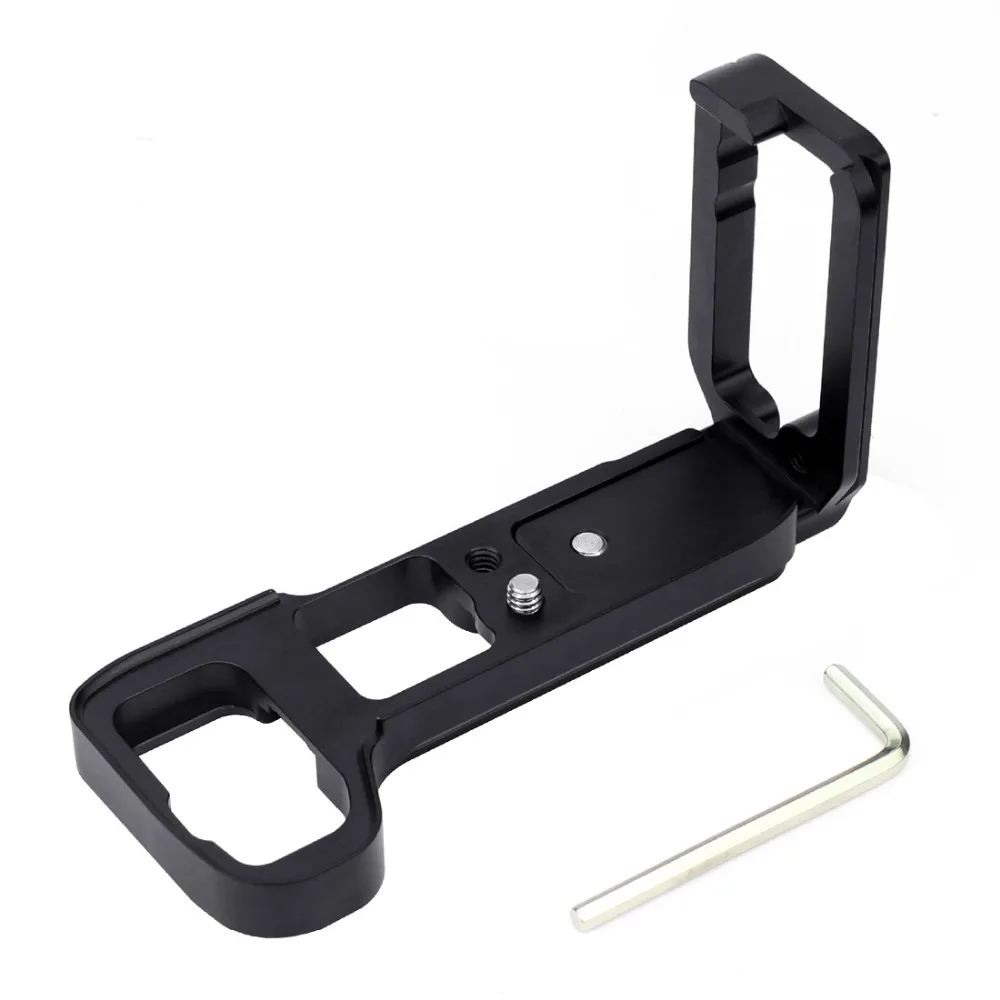 PULUZ 1/4 дюймов Вертикальная съемка Quick Release L пластина Кронштейн База держатель для sony A9(ilce-9)/A7 III/A7R III