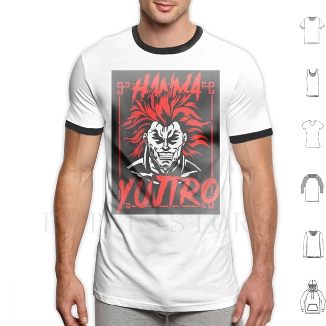 Baki the Grappler T Shirt Baki Hanma Manga Yujiro Hanma Baki Anime Shirt