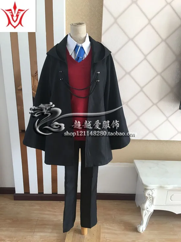 Игра Fate/Grand Order мужской главный герой Shujinko Ritsuka Fujimaru Gudako маг форма ассоциации костюмы наряд косплей костюм - Color: costume