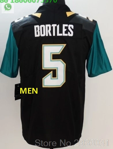 Jacksonville A+++ Качественная мужская футболка для взрослых Blake Bortles 5 Jalen Ramsey 20 leonard fournette 27Yannick Ngakoue 91 - Цвет: For men