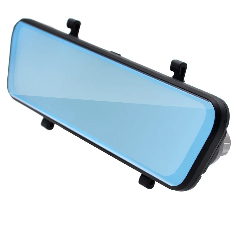

Streaming Media Big Screen Touch Rearview Mirror Tachograph Front And Back Dual Lens 1080P Night Vision Reversing Video