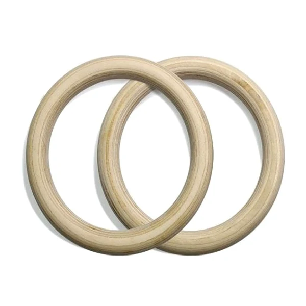 Two Birch Ring Гимнастические упражнения для взрослых Березовое подвесное кольцо для домашнего спорта и оборудование для фитнеса - Цвет: Two Birch Ring