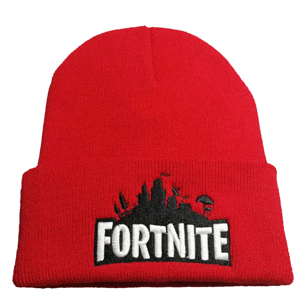 Red Skullies Beanies, вязанная шапка, зимние шапки, шапки, утолщенные, новинка, теплые наушники, шерсть для мужчин, женщин, шапочки, теплые, мешковатые, мужские - Цвет: Red