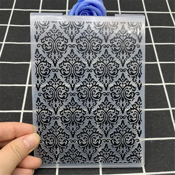 

Diamond pattern transparent folding embossing board DIY handmade works background embossing mold