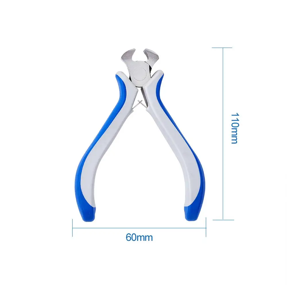 End Cutting Pliers Ювелирный Набор Клещи DIY Инструменты для изготовления ювелирных изделий круглый нос плоскогубцы кусачки плоскогубцы изогнутые плоскогубцы иглы плоскогубцы торцевые кусачки - Цвет: End Cutting Pliers