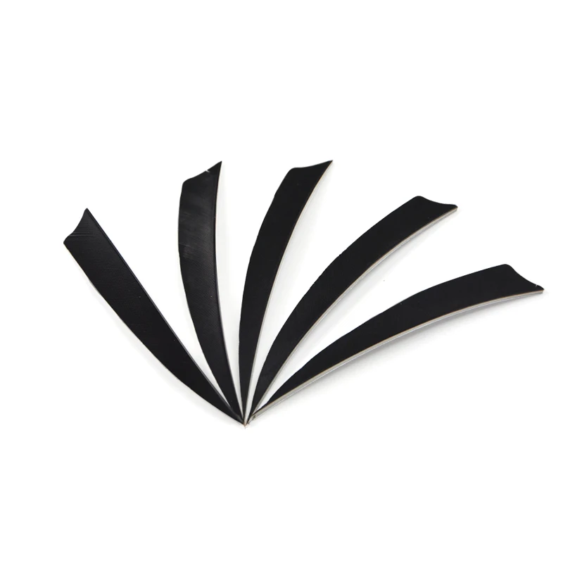 50pcs 5inch Archery Turkey Feathers Arrow Feathers Left Wing Fletching Wooden /Bamboo Arrow Shaft Shooting Accessories