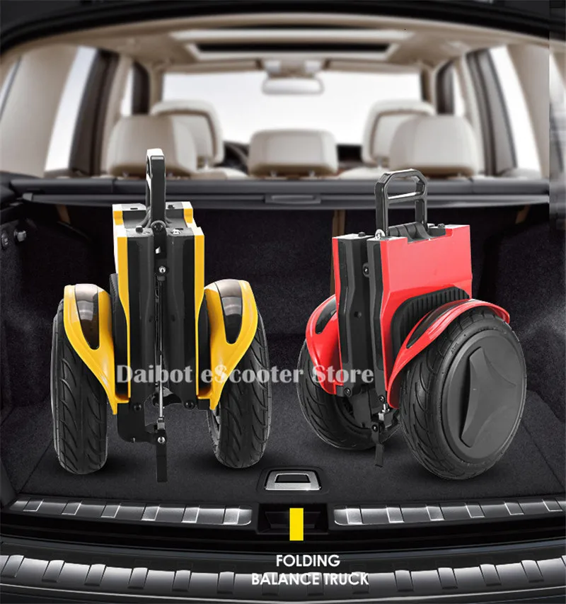 Daibot Hoverboard 10 Inch Two Wheel Self Balancing Scooters 36V 500W Off Road Folding Electric Scooters Adults Bluetooth Speaker  (8)