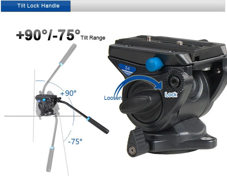 A2883FS4 Video Tripod 08