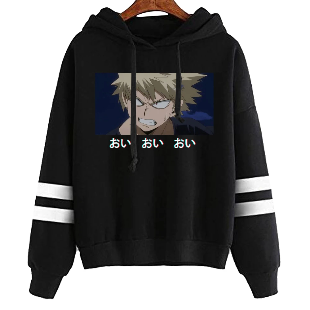 

Japan Anime My Hero Academia Bakugo Print Men Hoodies Sweatshirt Boku No Hero Academia Pullover Hoody